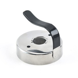 2Pcs Stainless Steel Donut Mold Detachable Professional Doughnut Mold Cookie Cutter Ring Molds with Handle Baking Tools for Doughnut Kitchen Pastry Baking, Silver