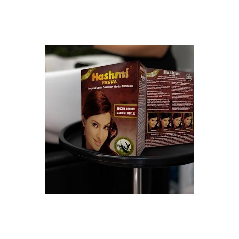 5 HENNA TINTE PARA CABELLO (CAFE ESPECIAL) HASHMI | LO