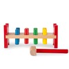 Melissa & Doug Deluxe Wooden Pound-A-Peg Toy With Hammer -