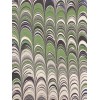 Unbranded Hand Marbled Paper 20x29” Bookbinding Nonpareil Pattern