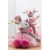 Schaffer 5650 Plush Ballet Mouse, Grey/Pink, XS - 16 cm