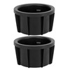 2pcs Console Box Cup Holder Insert Rubber Material for 2006-2012
