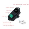Semetall Inlet Module Plug 3 Pin IEC320 C14 Power Socket