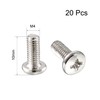 20 Pieces Computer TV LCD Monitor Stand Bracket Mounting Screw