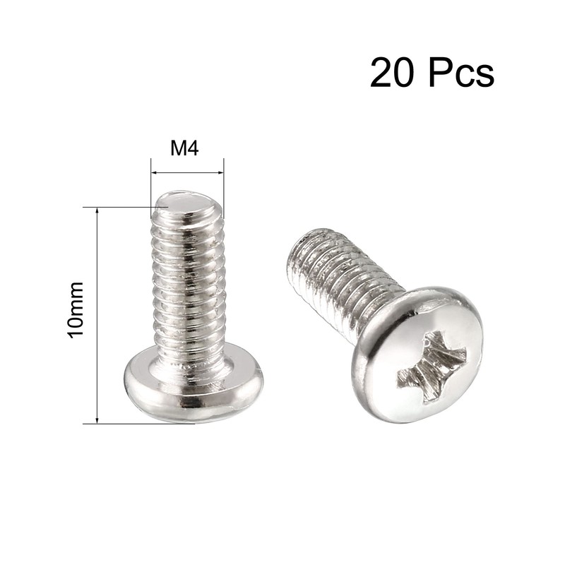 20 Pieces Computer TV LCD Monitor Stand Bracket Mounting Screw