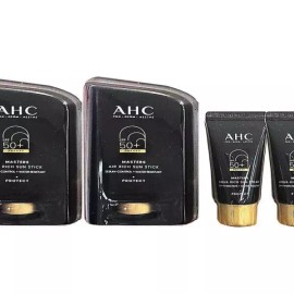 AHC 선스틱 마스터즈 에어리치 22g2개+20ml 선크림 노세범 워터프루프(SH) AHC Sun Stick Masters Air Rich 22g 2 pieces + 20ml Sunscreen No Sebum Waterproof (SH)