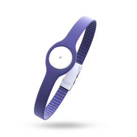 Divoti Badge Sensor Cover Armband Compatible for Freestyle CGM Libre14-Day or 2, Adjustable Trim to Fit, Securely Protect & Quickly Put-on/Take-Off—No More Irritating Adhesive Patches - Carmella Blue