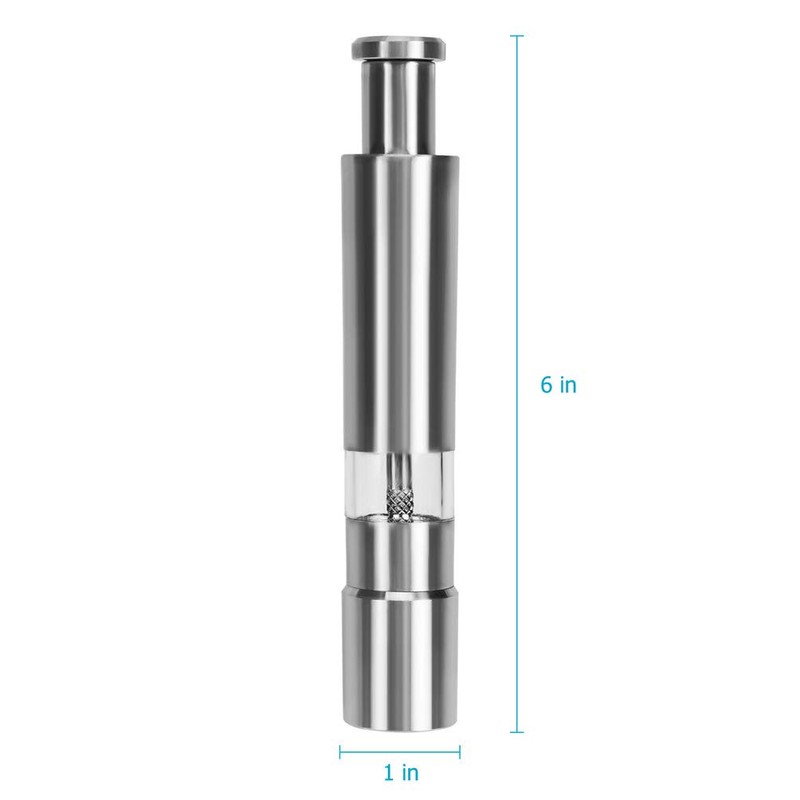 Salt Mill Pepper Mill Stainless Steel Durable Salt Mill One