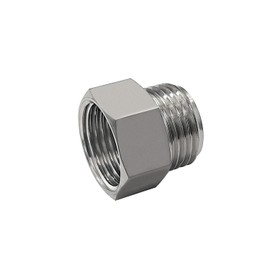 Beduan Stainless Garden Hose Adapter 3/4" GHT Male x 3/4" GHT Female 304 SS Heavy Duty Water Hose Connector Fittings Connect