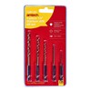 Amtech F1110 5 Piece 6.25mm (1/4") Titanium Coated high Speed