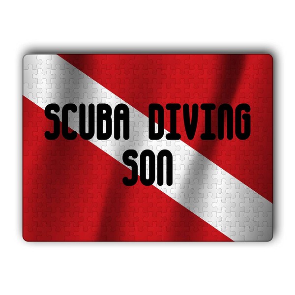 Makoroni - Scuba Diving Son Diving Diver - Jigsaw Puzzle