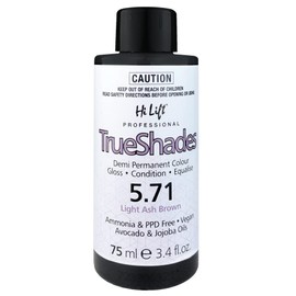 Hi Lift Trueshades Demi Permanent Hair Colour, 75 ml, Light Ash Brown