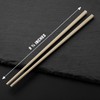SUPJOYES Reusable Fiberglass Chopsticks: 5 Pairs Chopsticks for Gift, Japanese