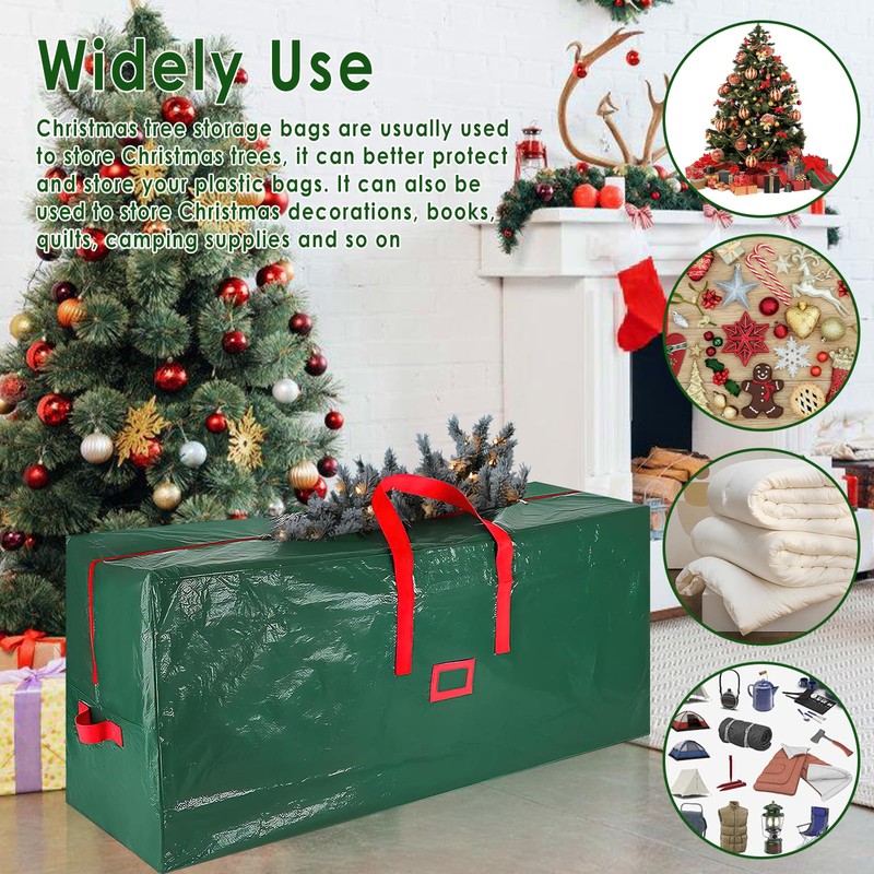 XIMEY Christmas Tree Storage Bag, 180 cm, Green Christmas Tree