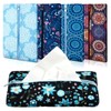 5 Pieces Tissues Purse Pocket Tissue Holder Reusable Travel Tissue