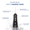 OraTECH Water Dental Flosser, Portable Cordless Oral Irrigator 350ML Rechargeable