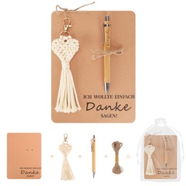 Thank You Gifts, Thank You for Everything Ballpoint Pen Wood, Small Farewell Gift for Colleagues, Teacher Friend Teacher Farewell