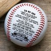 GUAGLL Baseball to My Son,Gifts for Adult Son,Father, Mother and