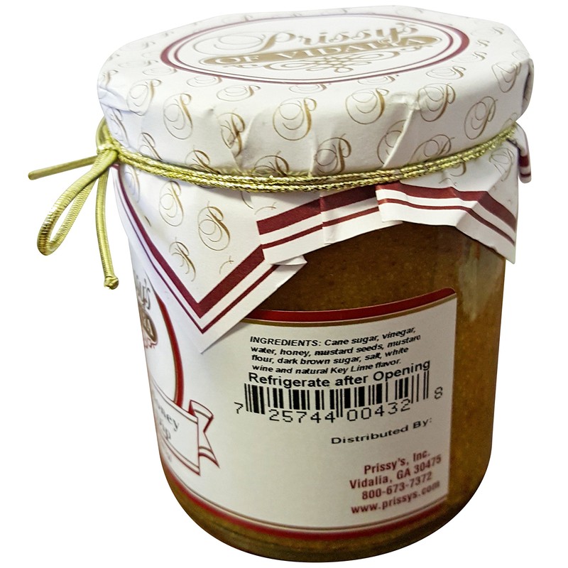 Prissy's of Vidalia Key Lime Honey Mustard Dipping Sauce, 10