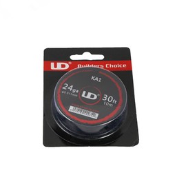 UD Kanthal Wire [OKTOKYU] Kanthal A1 Wire [Genuine] 24 ga 26 ga 28 ga 10 m / RBA Coils [RBA DIY] (Wire 24)