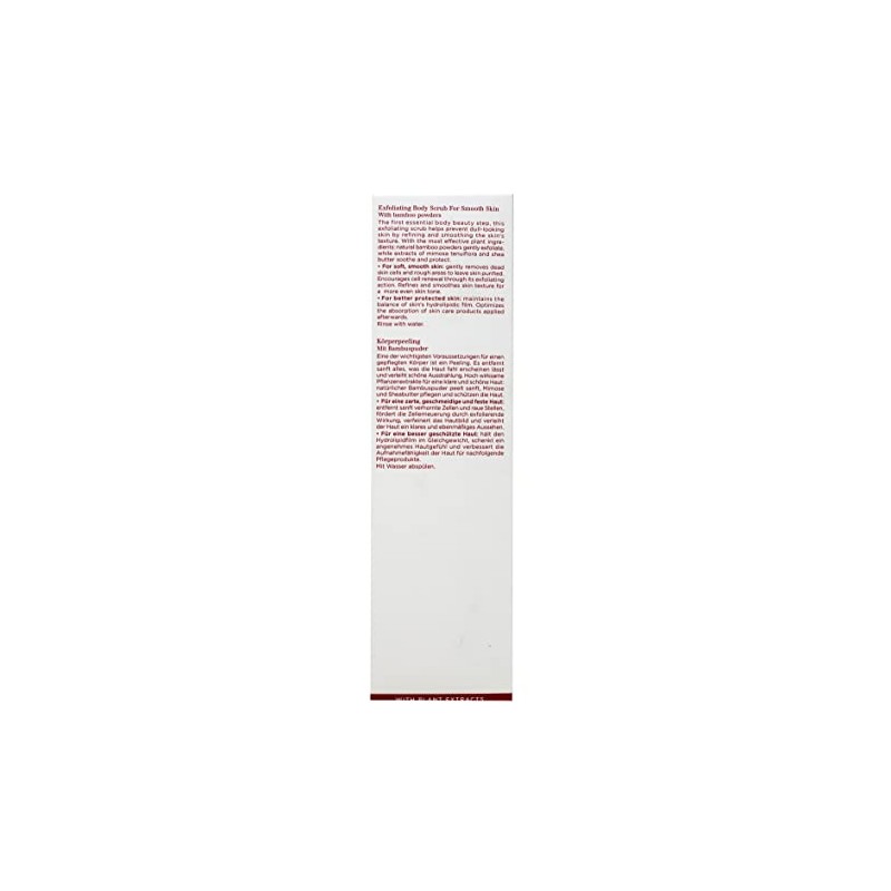 Clarins 200ml Exfoliating Body Scrub for Smooth Skin (with bamboo