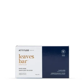 ATTITUDE Bath and Shower Body Soap Bar, EWG Verified, Plastic-free, Plant and Mineral-Based Ingredients, Vegan and Cruelty-free Personal Care Products, Sage and Rosemary, 4 Ounces