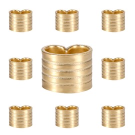 10PCS Copper Buckle, 2GT Belt Clamp, Wire Cable Connector, Durable Wire Cable Terminal, 3D Printer Parts for Width 6mm Open Timing Rubber Belt
