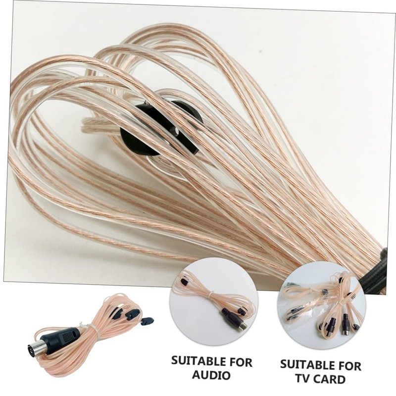 CAXUSD 3pcs Antenna Straight Connector for Enhanced Signal Reception Meters