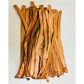 Long Metallic Gold Balloons 260q Twisting Balloons Chrome Modelling Balloons Animal Making Balloons for Kids Clown Birthday Party Wedding Party Decoration 25 Pack.