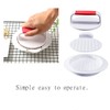 Hamburger Press Patty Maker, Plastic Burger Press, Burger Mold Press