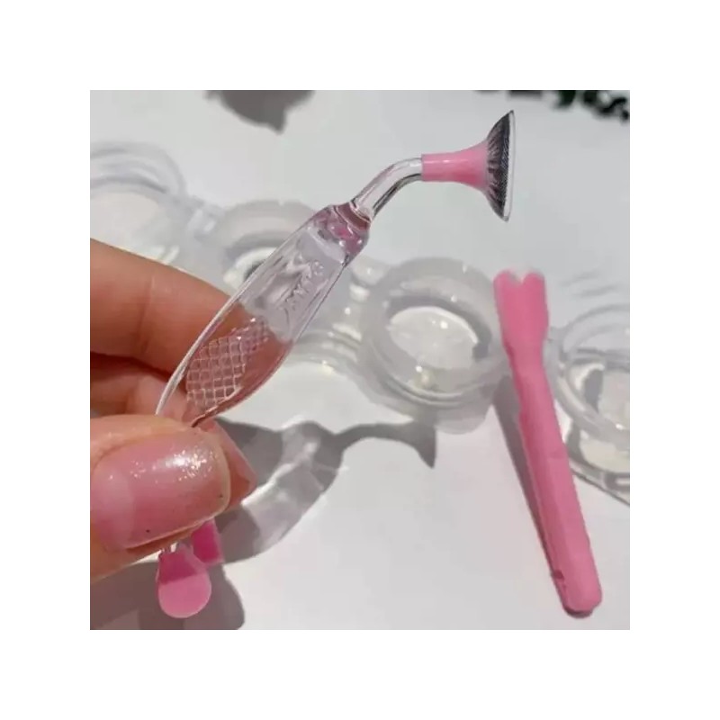 소프트렌즈흡착봉 추천 기획상품 핀셋 렌즈 렌즈끼우는도구 [투명] Recommended Soft Lens