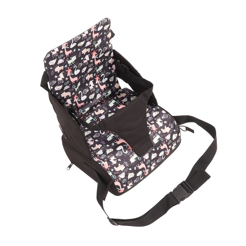 Children Chair Booster Chair Cartoon Portable Folding Toddler Booster Chair