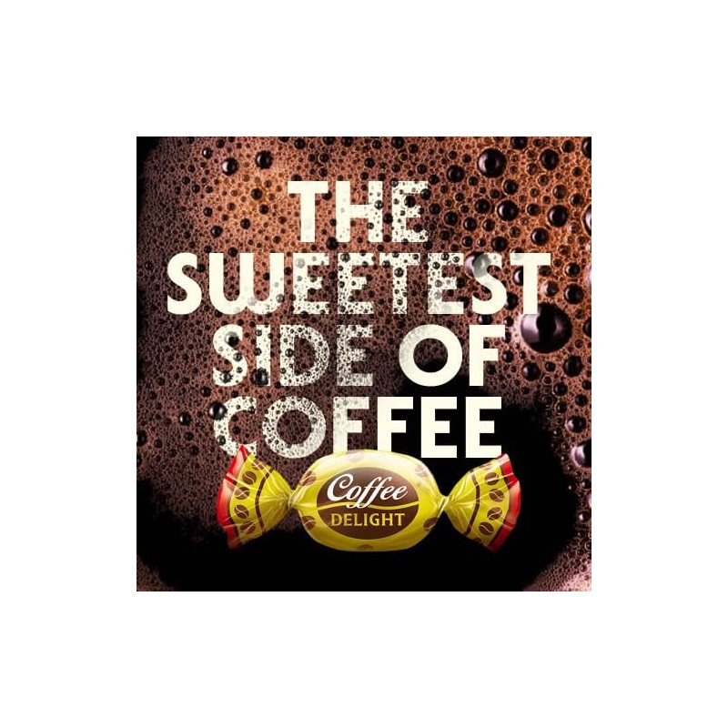Coffee Delight Hard Candy Flavored Candies Made w/Real Colombian Coffee,