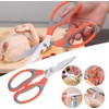 3Pcs Kitchen Scissors, Cooking Cutting Multifunctional Kitchen Shears Meat Chicken
