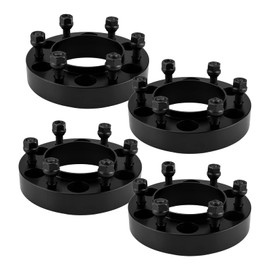 MARSFLUX Wheel Spacers 6x5.5-1.25"-M12x1.5-106mm Hub Bore w/Hubcentric for Tacoma 4Runner Tundra GX460 Sequoia FJ Cruiser Sedona Bronc-o H3 GX470 Land Cruiser