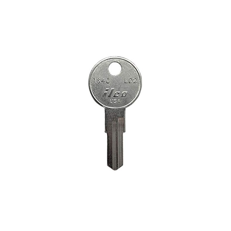 Ilco 1640 Key blank, Larson LD2, Nickel Plated (10-Pack)