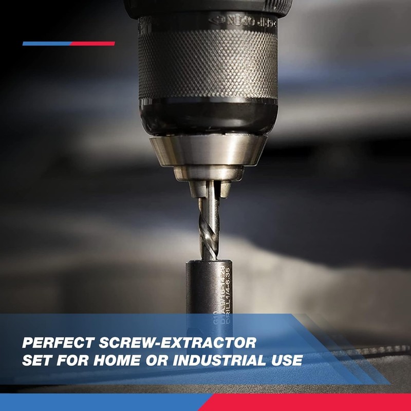 NEIKO 04202A Master Screw Extractor | 55 Pieces Broken Bolt