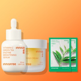 Innisfree Vitamin C 2-piece set Vitamin C capsule moisturizing cream 50mL + Vitamin C capsule serum 50mL / 이니스프리 비타민C 2종세트 비타민C 캡슐 수분크림 50mL + 비타민C 캡슐 세럼 50mL