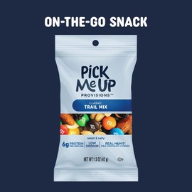 Staples Pick Me Up Provisions Classic Trail Mix, 1.5 oz., 48 Bags/Box (PM62797)