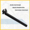 BULLSPANN Seat Post 27.2 Bicycle Saddle Post 300x27.2mm Aluminum Alloy
