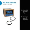 TRQ CV Axle ABS Magnetic Tone Ring Front Rear Pair