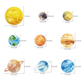 Outer Space Party Decoration Hanging Swirls 30 Pcs Solar System Planet Party Rocket Astronaut Sign Foil Swirls Ceiling Decoration for Kids Boys Space Birthday Party Decorations Supplies