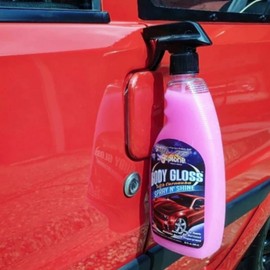 Gliptone Body Gloss with Carnauba, Spray N' Shine. Easy to Apply. Safe for All Surfaces, Removes Dust and Fingerprints without Scratching 22 FL Oz Plus 64 Fl Oz