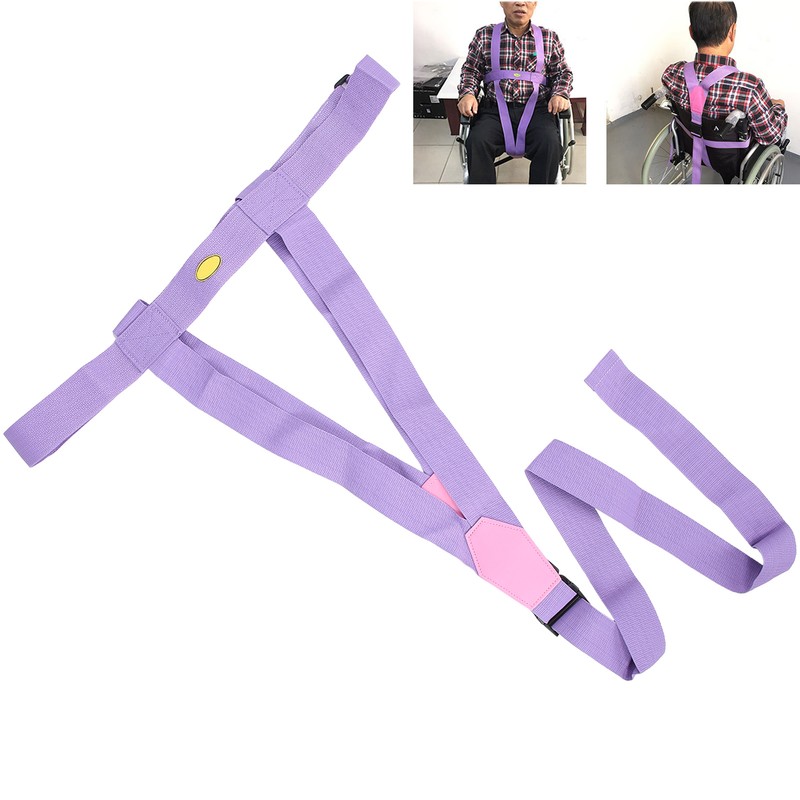 Professional Wheelchair Safety Belt Anti Slip Restraints Fixing Straps for