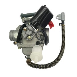KDSG PD24J Carburetor with Electric Choke for GY6 150cc Scooter Moped Go Kart 4 Stroke