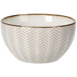 Annastore 4-tlg. Set Schalen aus Porzellan in eleganter Optik 680 ml - Porzellanschalen - Müslischalen - Snackschalen - Salatschalen Dessertschalen