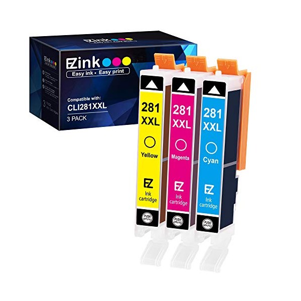 E-Z Ink (TM) Compatible Ink Cartridge Replacement for Canon CLI-281XXL