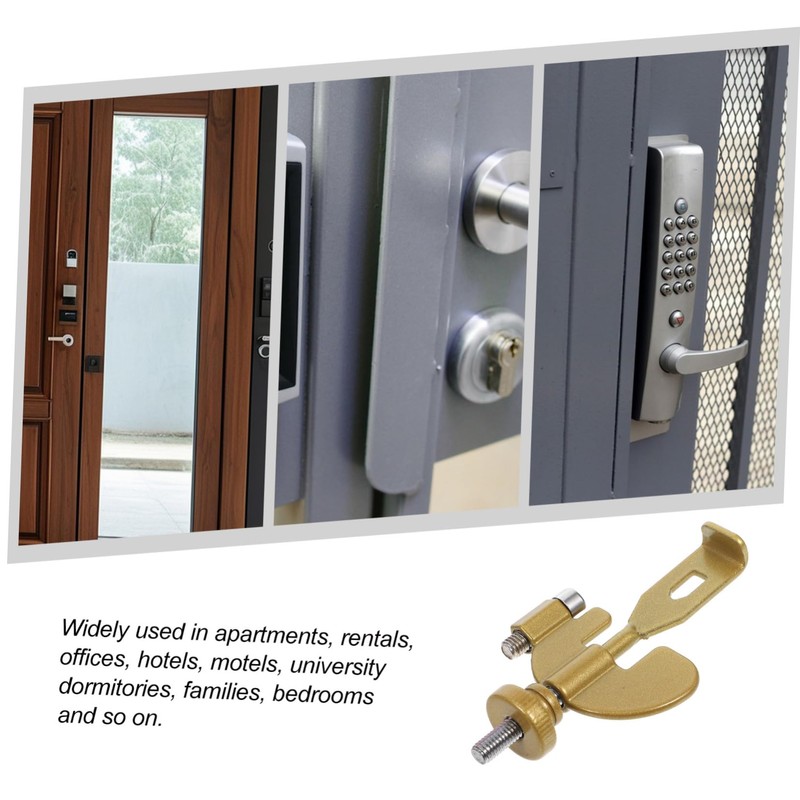 WHAMVOX Portable Door Lock for Travel Security Device for Hotels
