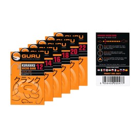 Guru Kuranku Micro Barbed Hooks Spade End 10pcs Fishing Terminal Tackle (18)