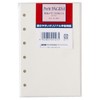 Mini 6 Hole Size Refills, P455, Blank Notes, 100 Sheets